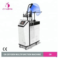 oxygen jet facial beauty machine iontophoresis ion skin cleaning machine